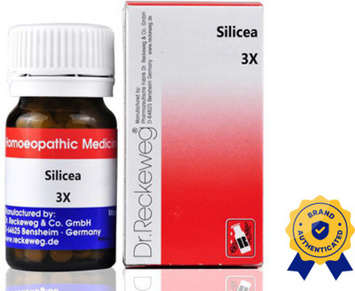 Dr. Reckeweg Silicea 3X Tablets(2 x 20 g)