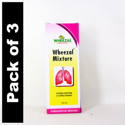WHEEZAL Mixture Syrup(3 x 120 ml)