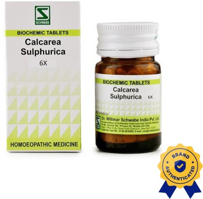 Dr.Willmar Schwabe India Calcarea Sulphurica 6X 6X Tablets(5 x 20)