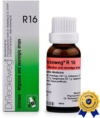 Dr. Reckeweg R16-Migraine & Neuralgia Drops(2 x 22)