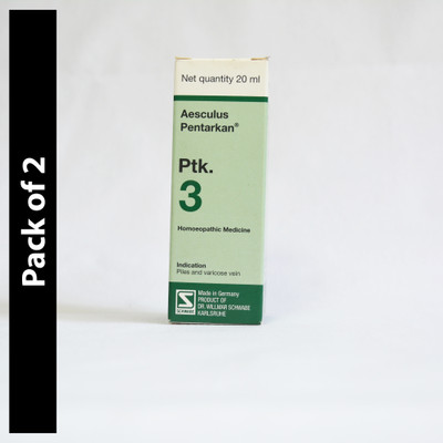 Dr.Willmar Schwabe Germany Aesculus Pentarkan Ptk. 3 , Drops(2 x 20 ml)