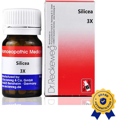 Dr. Reckeweg Silicea 3X Tablets(3 x 20 g)