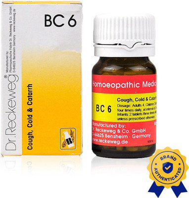 Dr. Reckeweg Biocombination No. 6 Tablets(2 x 20 g)