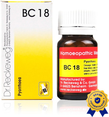 Dr. Reckeweg Biocombination No. 18 Tablets(20 g)