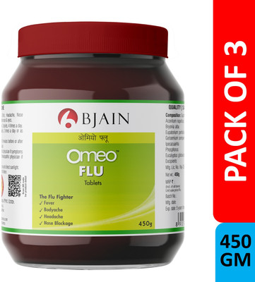 Bjain Omeo Flu Tablets(3 x 450 g)