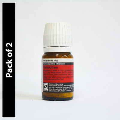 Dr.Willmar Schwabe Germany Tonsiotren , Drops(2 x 20 g)