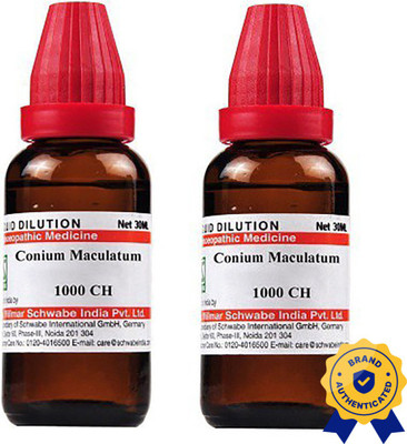 Dr.Willmar Schwabe India Conium Maculatum 1000 CH Liquid(2 x 30 ml)