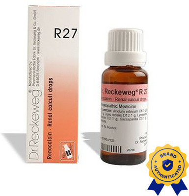 Dr. Reckeweg R27-Renal Calculi Drops(4 x 22)