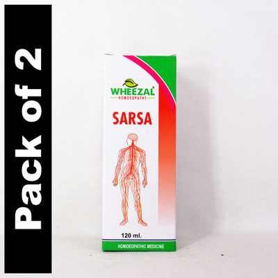 WHEEZAL Sarsa Syrup(2 x 120 ml)
