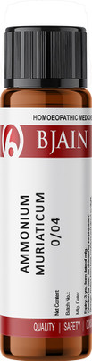 Bjain Ammonium Muriaticum 0/04 LM Globules(6 g)
