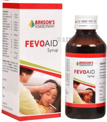 Bakson's Homoeopathy FEVO� AID (SUGAR FREE) Syrup(115 ml)