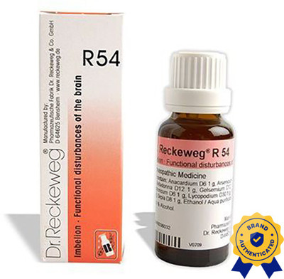 Dr. Reckeweg R54-Functional Disturbances Brain Drops(5 x 22 ml)