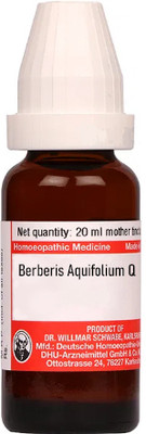 Dr.Willmar Schwabe Germany Berberis Aquifolium Q Mother Tincture(20 ml)