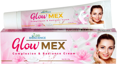 ldd bioscience GLOW MEX CREAM-(25 GM) Berb Aqui ,Hydrastis , Ledum Pal , Alcohol Cream(25 g)