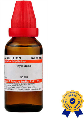 Dr.Willmar Schwabe India Phytolacca 30 CH Dilution(30 ml)