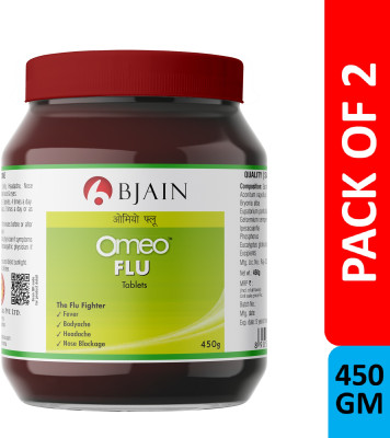 Bjain Omeo Flu Tablets(2 x 450 g)