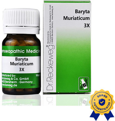 Dr. Reckeweg Baryta Muriaticium 3x Tablets(2 x 20 g)