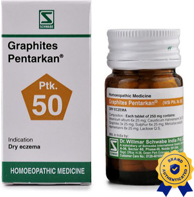 Dr.Willmar Schwabe India Graphites Pentarka (Ptk 50) Tablets(20 g)