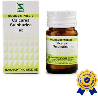 Dr.Willmar Schwabe India Calcarea Sulphurica 6X 6X Tablets(2 x 20)