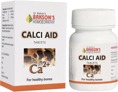 Bakson's Homoeopathy Calci Aid . Tablets(3 x 40 Units)