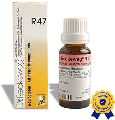 Dr. Reckeweg R47-All Hysteric Complaints Drops(2 x 22)