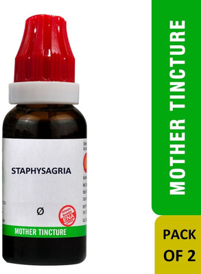 Bjain Staphysagria Q Mother Tincture(2 x 30 ml)