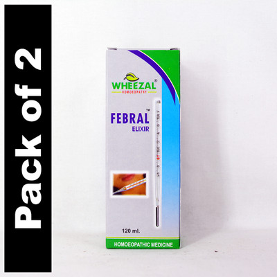 WHEEZAL Febral Elixer Syrup(2 x 120 ml)
