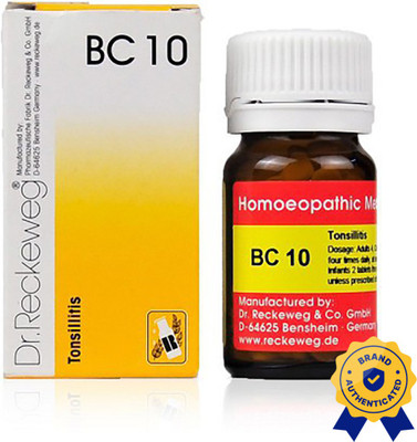 Dr. Reckeweg Biocombination No. 10 Tablets(4 x 20 g)
