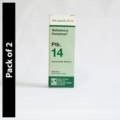 Dr.Willmar Schwabe Germany Belladonna Pentarkan Ptk. 14 , Drops(2 x 20 ml)