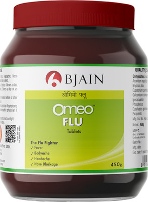 Bjain Omeo Flu Tablets(450 g)