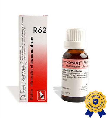Dr. Reckeweg R62-Mucous Membranes Drops(2 x 22)