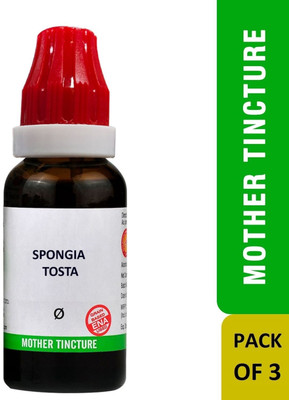 Bjain Spongia Tosta Q Mother Tincture(3 x 30 ml)