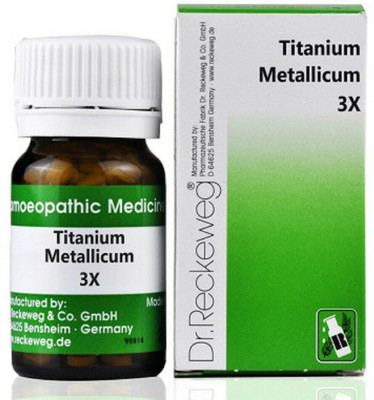 Dr. Reckeweg Titanium Mett 3x Tablets(2 x 10 g)