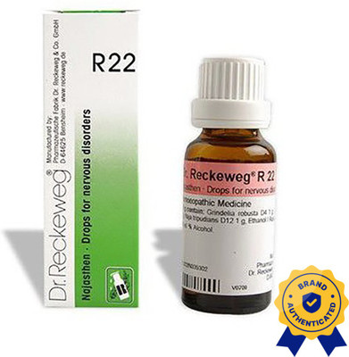 Dr. Reckeweg R22-Nervous Disorders Drops(2 x 22)