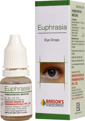 Bakson's Homoeopathy Euphrasia Eye , Drops(10 ml)