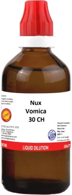 Bjain Nux Vomica 30 CH Dilution(100 ml)