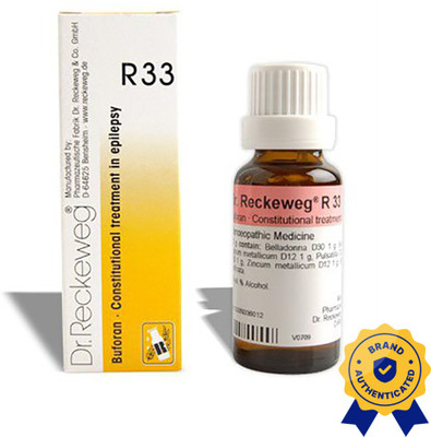 Dr. Reckeweg R33-Epilepsy Drops(3 x 22)