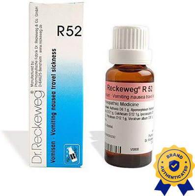 Dr. Reckeweg R52-Vomiting, Nausea Drops(3 x 22)