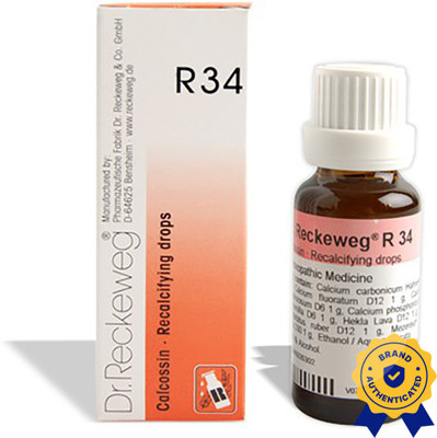 Dr. Reckeweg R34-Recalcifying Drops(22 ml)
