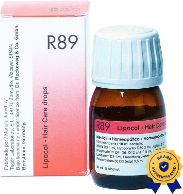 Dr. Reckeweg R89 Lipocol Hair care Drop for Anti-Hairfall & Hair volumizer_2 Liquid(2 x 30 ml)