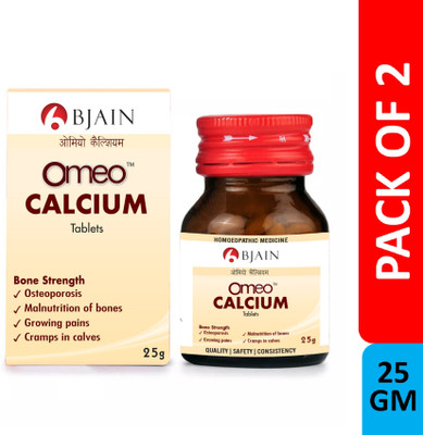 Bjain Omeo Calcium Tablets(2 x 25 g)