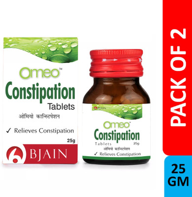 Bjain Omeo Constipation Tablets(2 x 25 g)