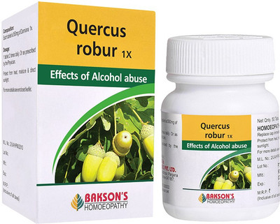 Bakson's Homoeopathy Quercus Robur 1X Tablets(50 Units)