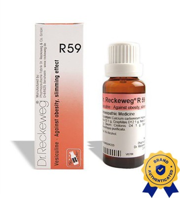 Dr. Reckeweg R59-Against Obesity Slimming Effect Drops(4 x 22)