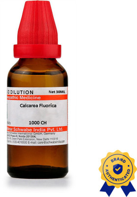 Dr.Willmar Schwabe India Calcarea Fluorica 1000 CH Liquid(3 x 30 ml)