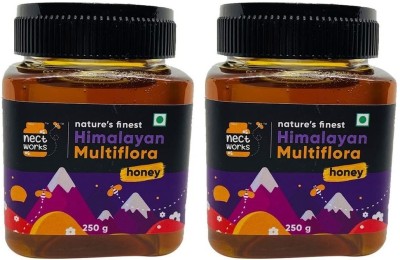 NectWorks Himalayan Multi Flora Honey,500g(2 x 250 g)
