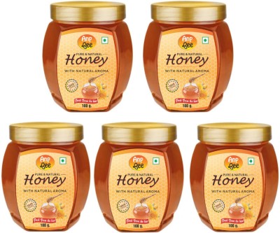 ANP BEE Raw Unpasteurized NMR Tested Natural Honey 100gram(5 x 100 ml)