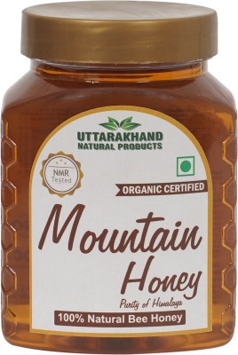 UTTARAKHAND NATURAL PRODUCTS Mountain Honey 500g (Pack of 3) | NMR Tested | Organic Certified | ISO Certified(3 x 500 g)