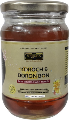 ORGURE Koroch & Doron Bon Honey from Assam | Raw | Multifloral | Immunity Booster(350 g)