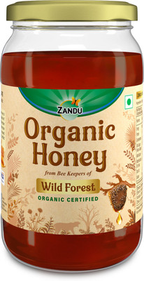 ZANDU Organic Wild Forest Honey I NPOP Certified(500 g)